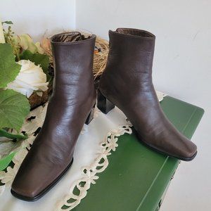 Stuart Weitzman Brown Ankle Boots